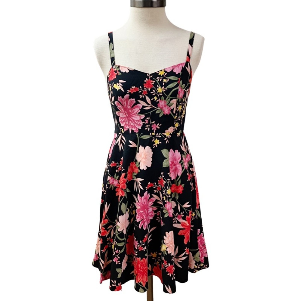 Fairycore Floral Boho Old Navy Sundress Small  Cottagecore Romantic Goth Vibrant
